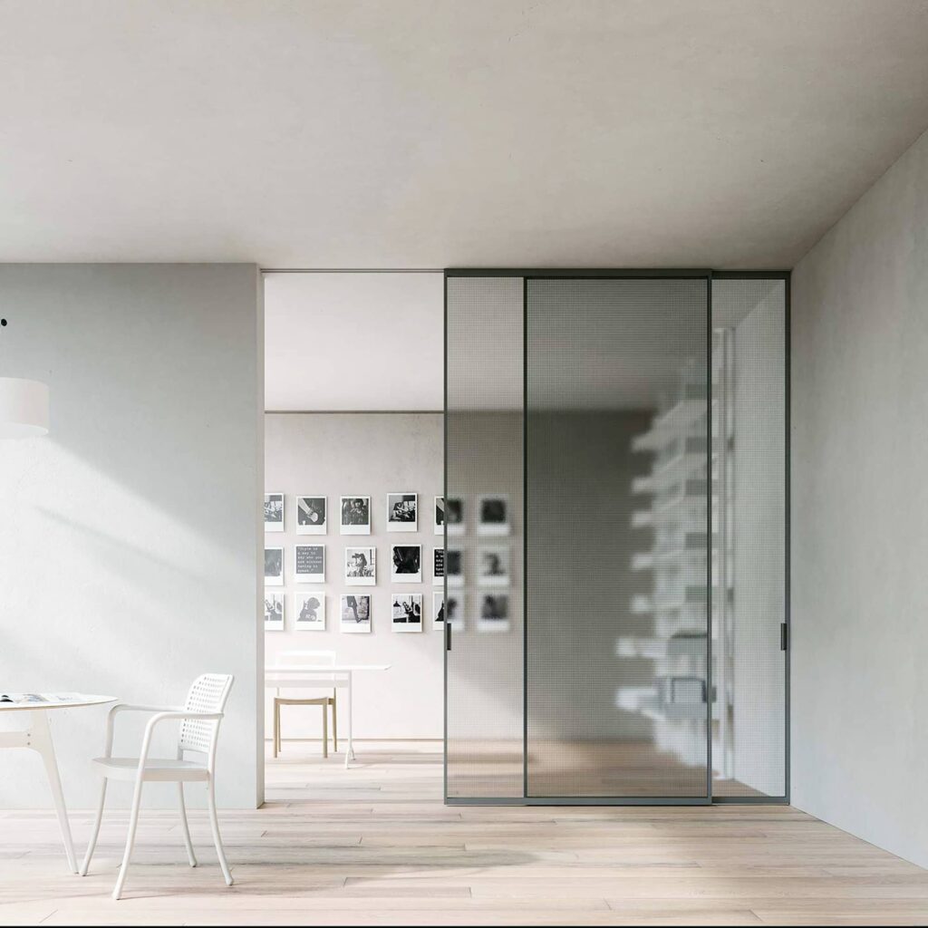 ADL – Mitica Multi-layered Glass With Mesh, Black 3D 3 višeslojno staklo s mrežom