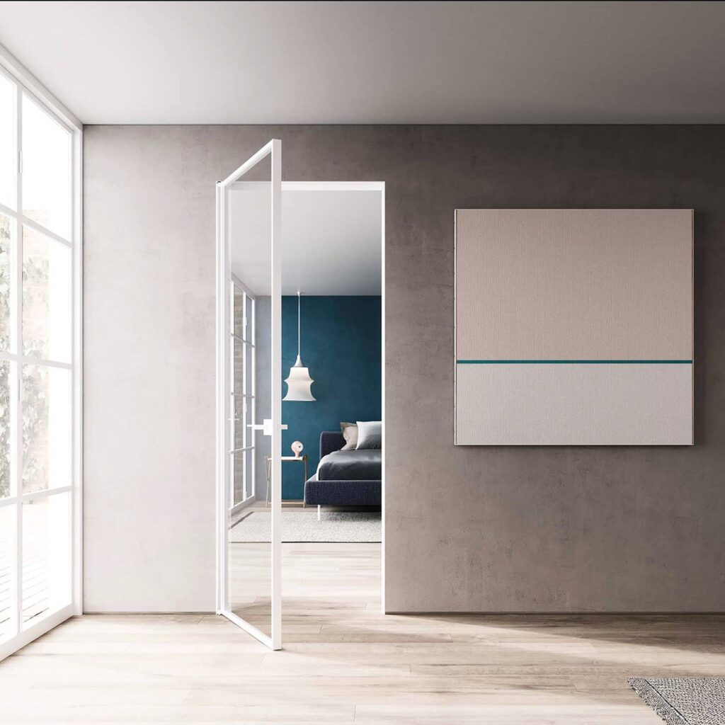 ADL – Mitica Transparent Glass 4 staklena vrata s aluminijskim okvirom