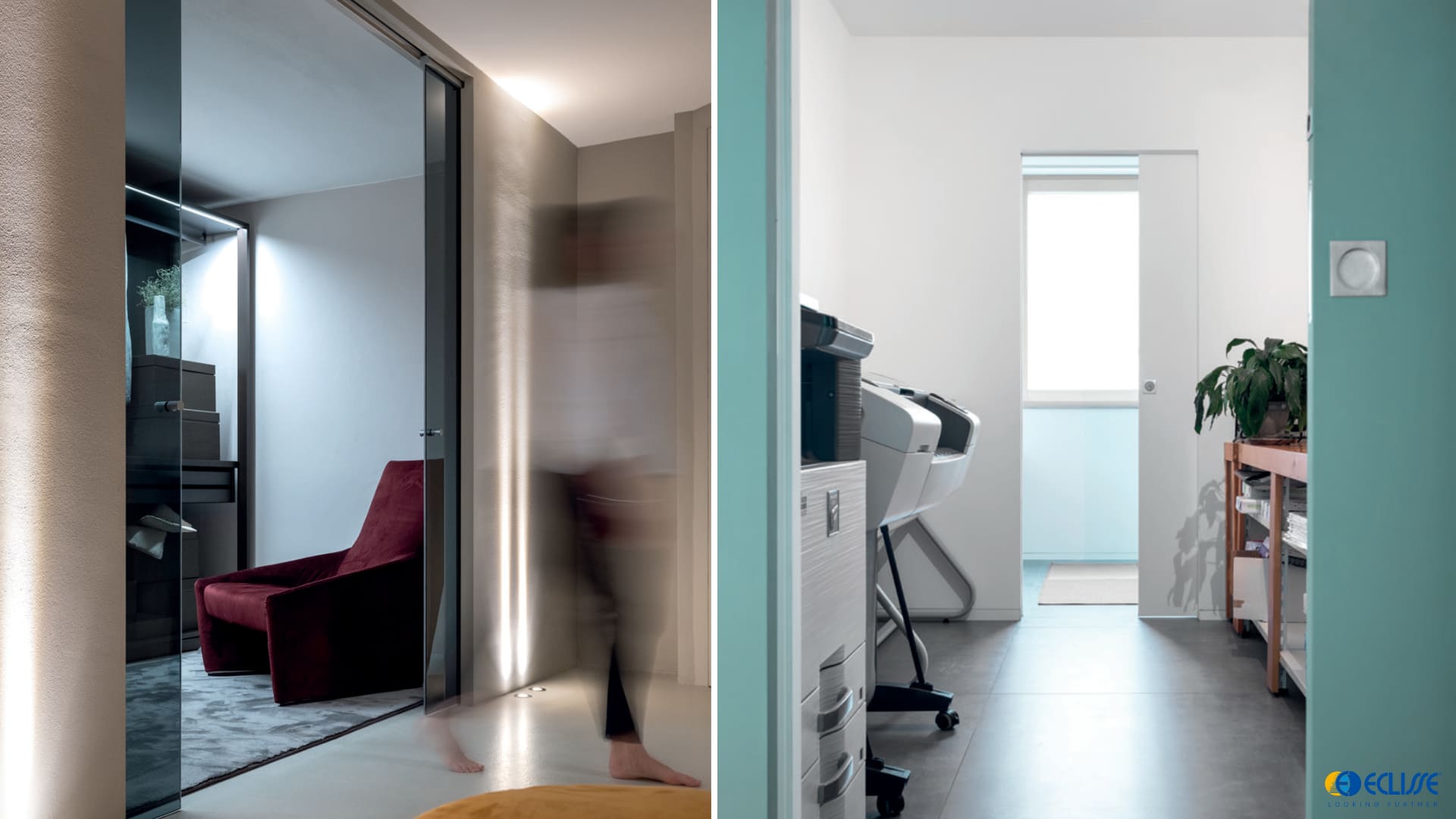 Eclisse kazete za klizna vrata